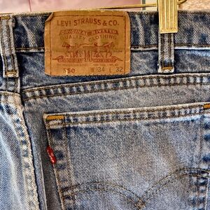 Vintage Levi's 550 Canada 80s 90s